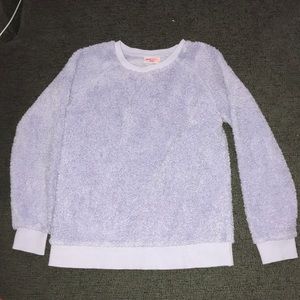 Girls Sherpa Crewneck